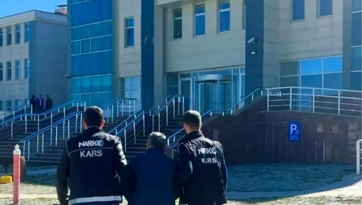 Kars’ta Uyuşturucu Ticaretine Dev Operasyon: 17 Yıl Hapis Cezası Bulunan Şahıs Yakalandı